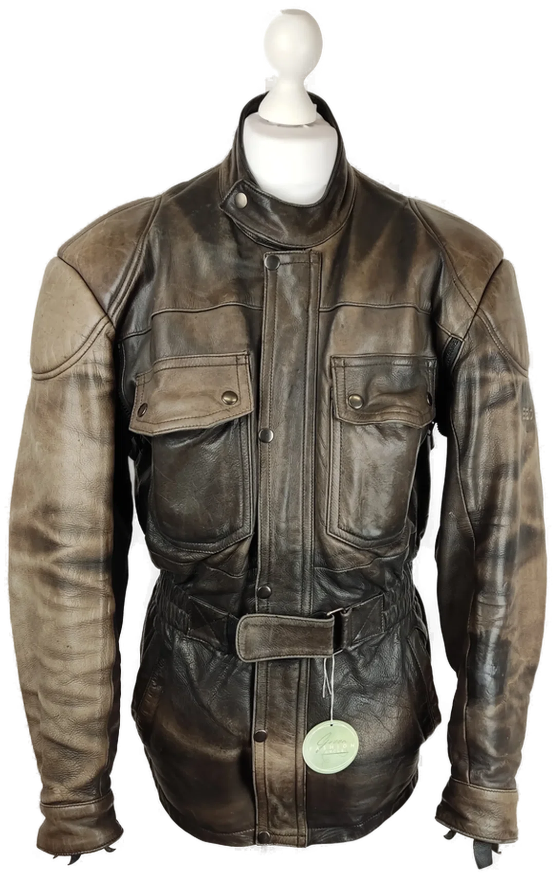 Herren Motorrad Lederjacke Echtleder Größe 54 | Biker-Chic - Bild 1