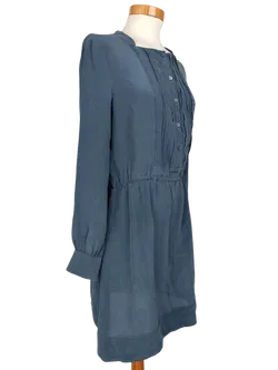 SEE BY CHLOE Damen Midikleid, petrol - Gr. XS  - Bild 3