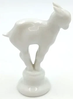  Porzellan „Zicklein auf Rundsockel“ - Rosenthal Selb-Bavaria, Theodor Kärner – Vorschau 3