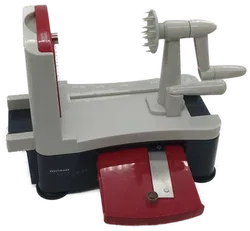 Spiromat Gemüseschneider in rot-weiß-grau - Bild 2