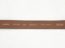 MONTI - Herren Ledergürtel - Länge ca.100 cm - Bild 5