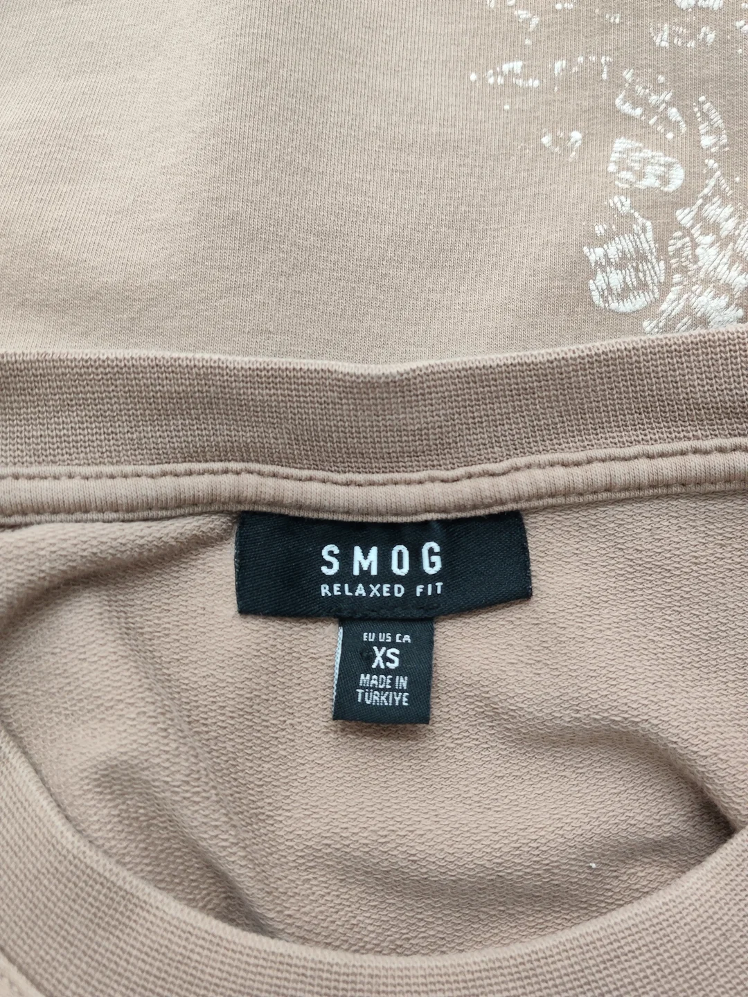 Smog Herren T-Shirt Baumwolle Gr. 42 | Sommerleicht – Bild 4