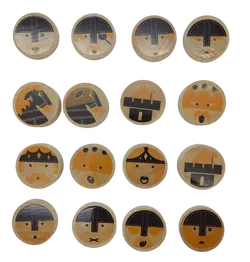 Schachfiguren aus Holz - Bild 3