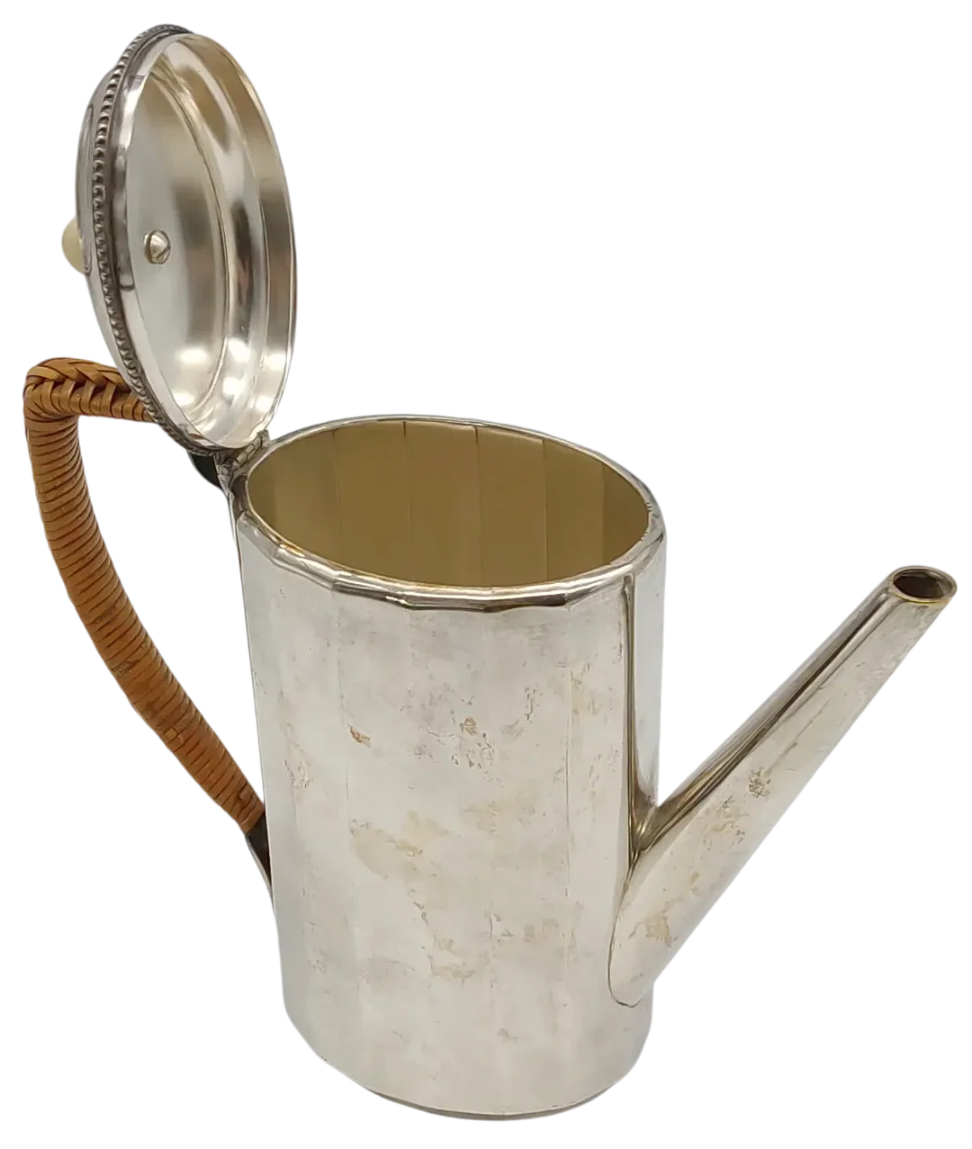 J. L. Herrmann Wien - Kaffee-Set versilbert  – Bild 3