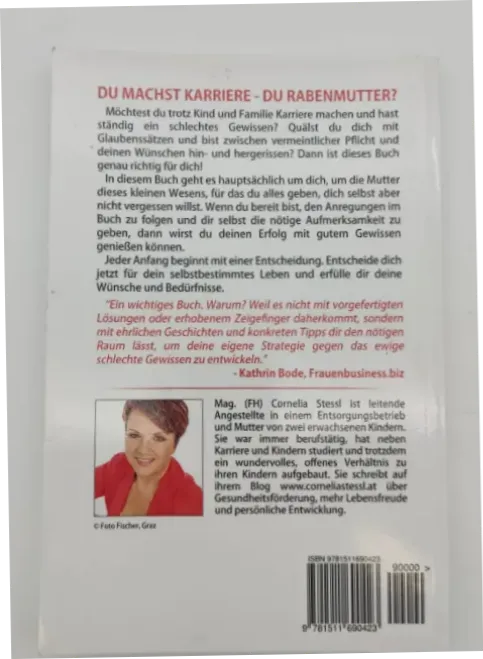 Cornelia Stessl - Du Machst Karriere - Du Rabenmutter? – Bild 2