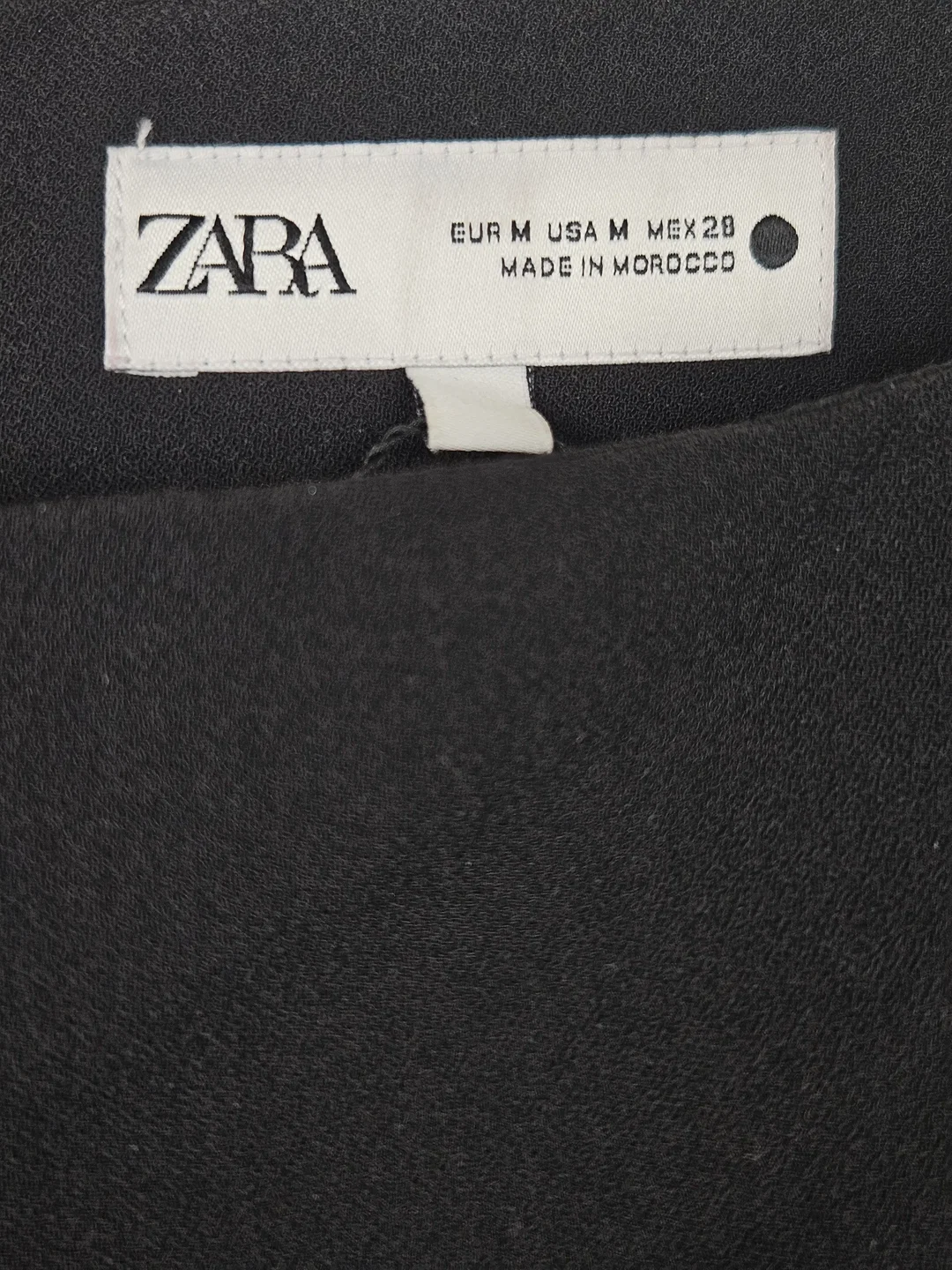 ZARA Minikleid, schwarz - Gr. M  – Bild 4