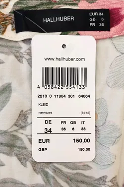 Hallhuber Damen Kleid Gr. EUR 34 - Bild 4