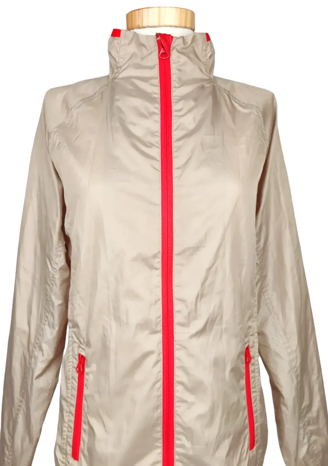 Jaua Wellness Damen Sportjacke, beige - Gr. M – Bild 3