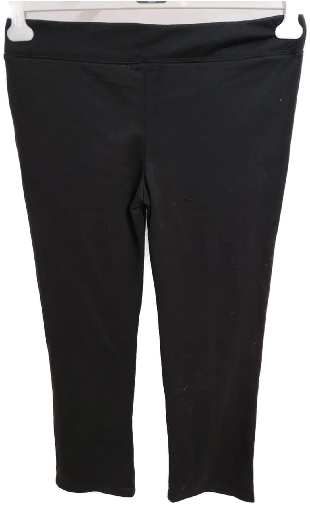 Hose "Zerres", lang mit Stretch, schwarz mit Taschen, Größe 48 – Bild 2
