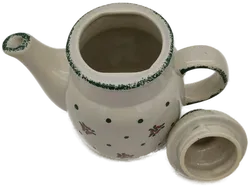 Vintage Kaffeekanne Keramik DDR - H/19 cm - Bild 4