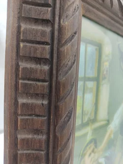 Altes Bild Landhausstil Holzrahmen Mit Patina | Leporello - Bild 6