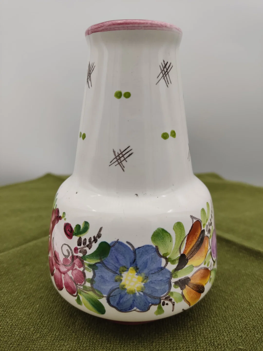 Gmundner Keramik Vase Streublumen 13 cm | Sammlerstück - Bild 1