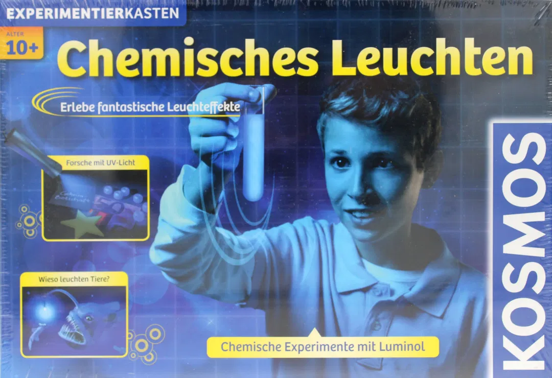 Kosmos Experimentierkasten Chemisches Leuchten – Luminol, ab 10+, uingeöffnet - Bild 1