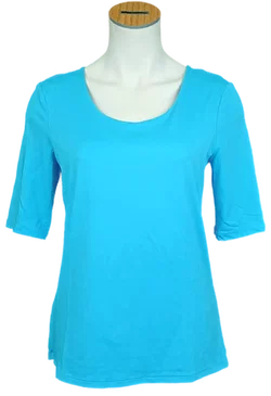 Christian Berg Damenshirt blau Gr. M