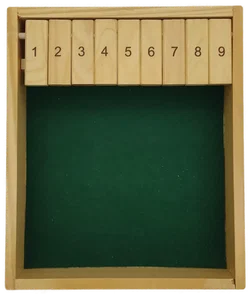 Klipp-Klapp Würfelspiel aus Holz - Bild 2