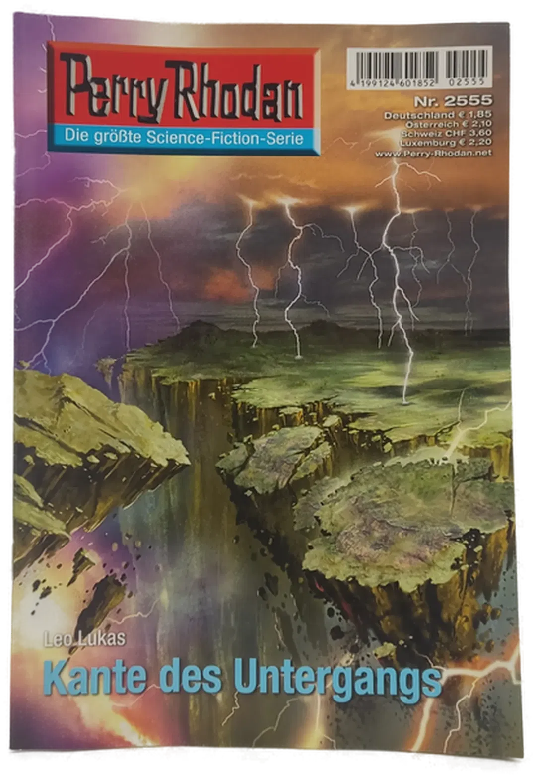 Romanheft Perry Rhodan Kante des Untergangs Erstauflage Nr. 2555 - Bild 2