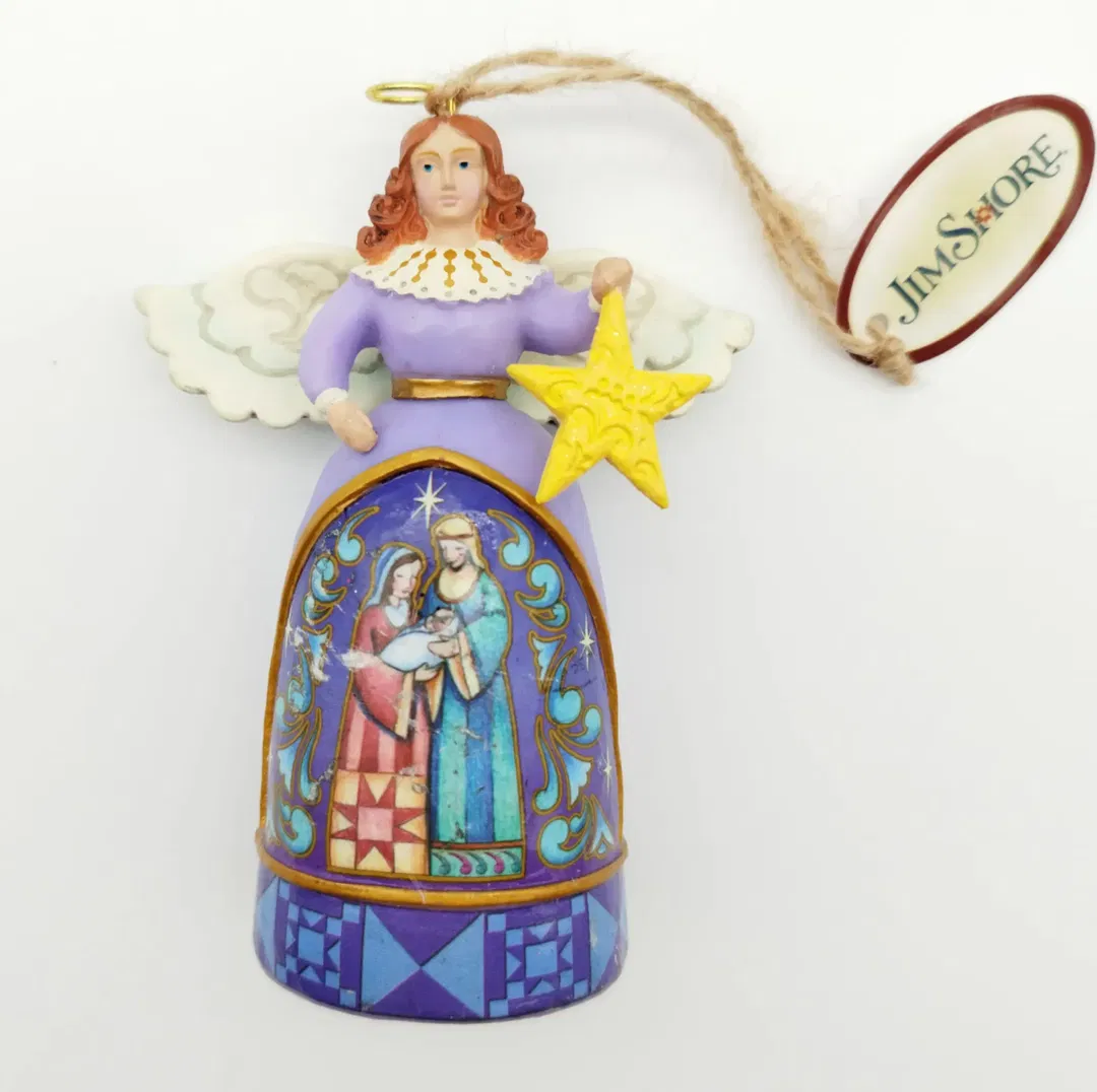 Original Jim Shore, Figur Engel mit Hl. Familie  - Bild 4