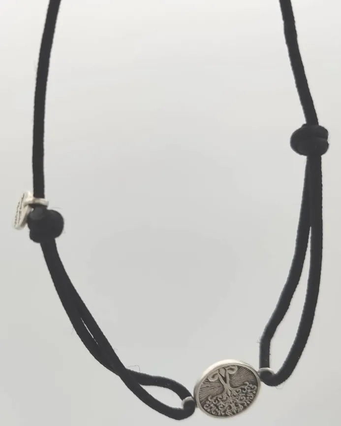 Thomas Sabo Armband - schwarz und silber - verstellbar - Bild 1