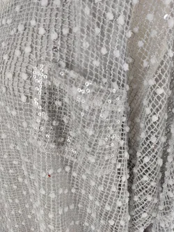 T-Shirt von "Canda", dreiviertelarm mit Rundhalsausschnitt, hellgrau, Größe XL – Vorschau 3