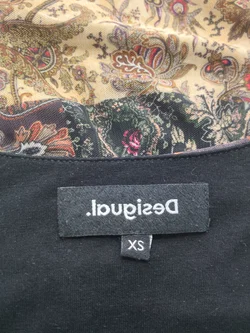 Desigual Damen-Langarmshirt Gr. 34 Geblümt | Boho-Charme – Vorschau 4