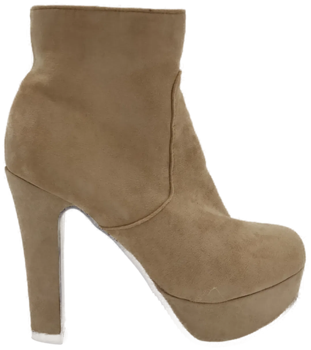 Damenstiefletten beige - 37 - Bild 1