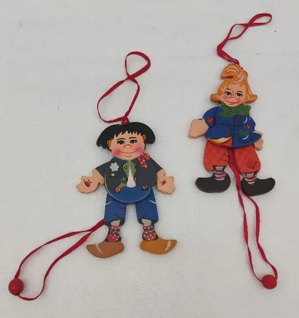 Max und Moritz Hampelmann Holz - Bild 4