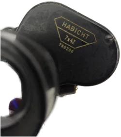 Swarovski Optik Tirol Fernglas Habicht 7x42, mit original Koffertasche und Papieren, 1973 – Vorschau 10