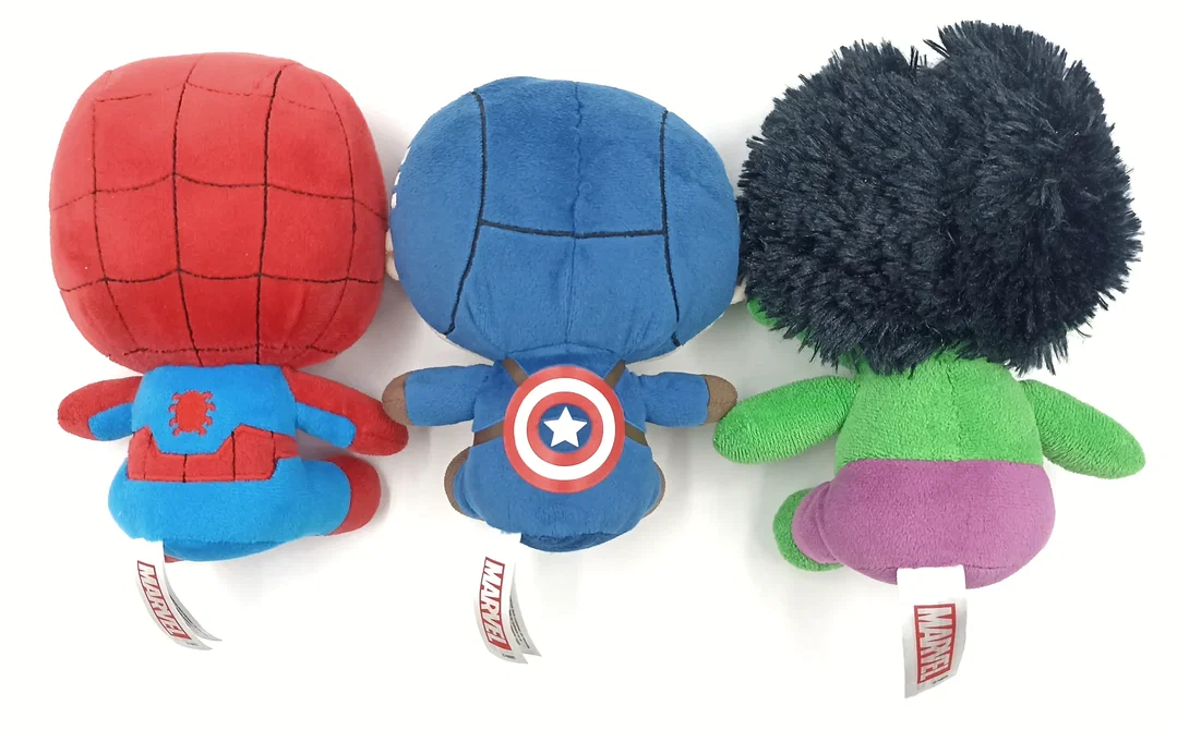 Marvel Plüschtier Set – Spider-Man, Captain America & Hulk – Bild 2