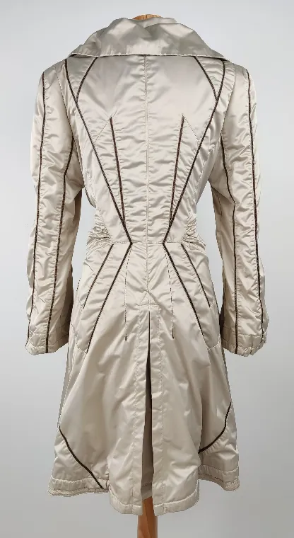 Sportalm Damen Mantel, beige - Gr. S  – Bild 3