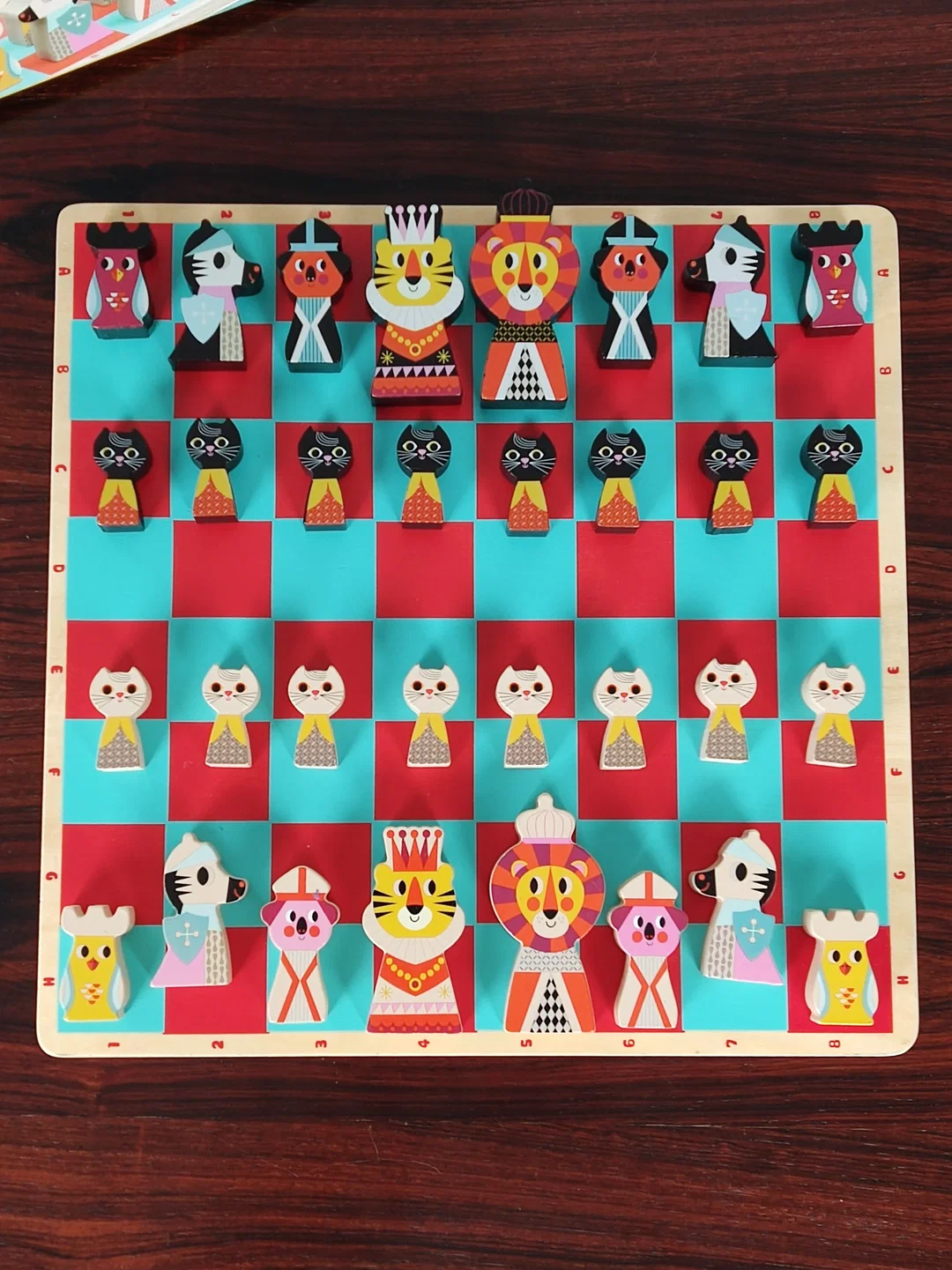 MON PREMIER JEU D´ÉCHECS - Schachspiel aus Holz für Kinder - vilac – Bild 5
