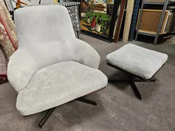 Minotti Designer Lounge Sessel + Hocker - Möbel  - Bild 2