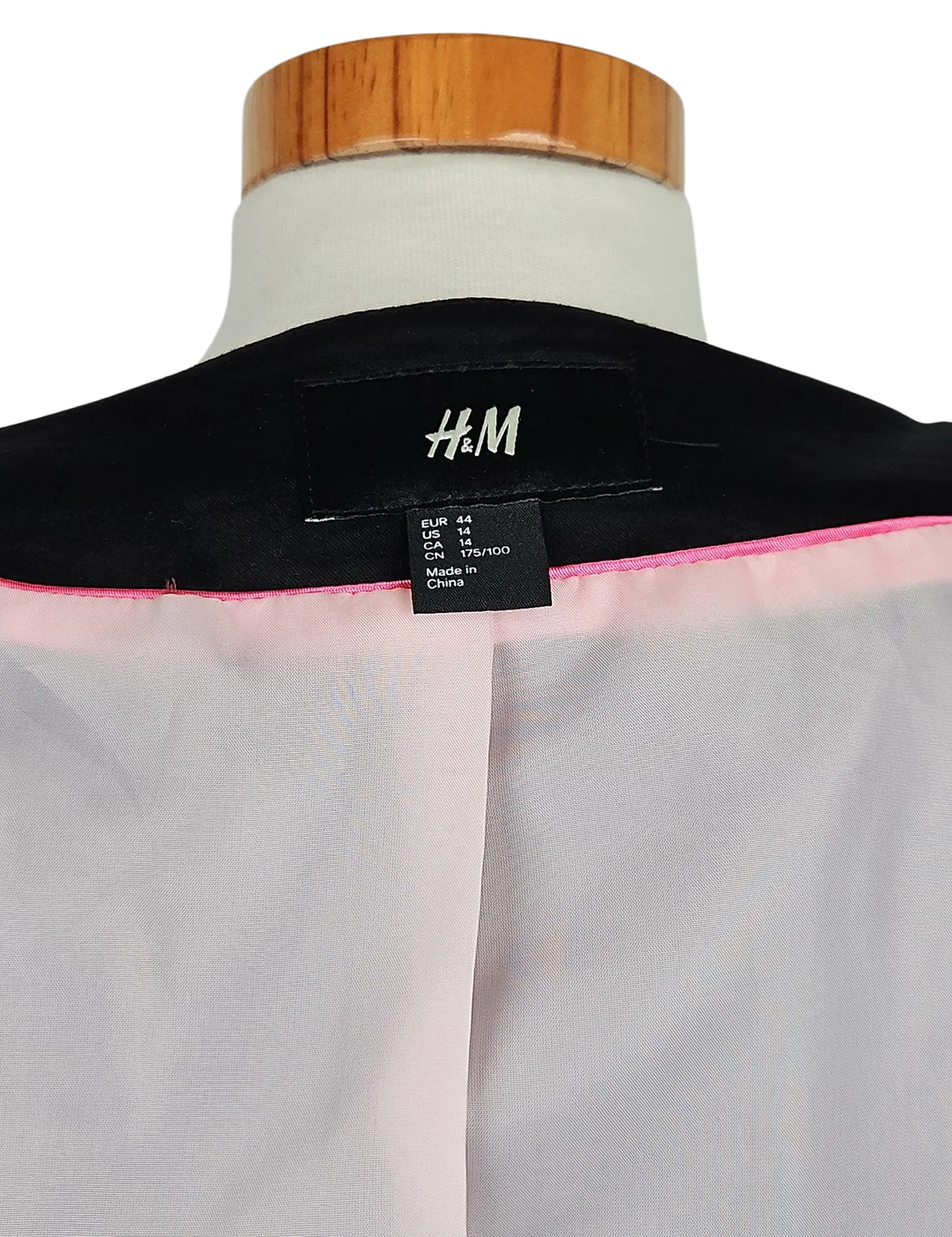 H&M Damen Blazer, schwarz - Gr. XXL  – Bild 6