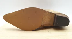 Colorado Vintage Cowboystiefel, Gr. 37, Leder, beige - neu besohlt  - Bild 5
