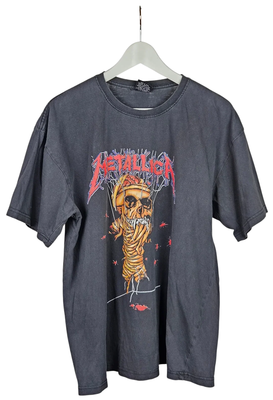 Metallica Herren Band T-Shirt, schwarz - Gr. XL  - Bild 4