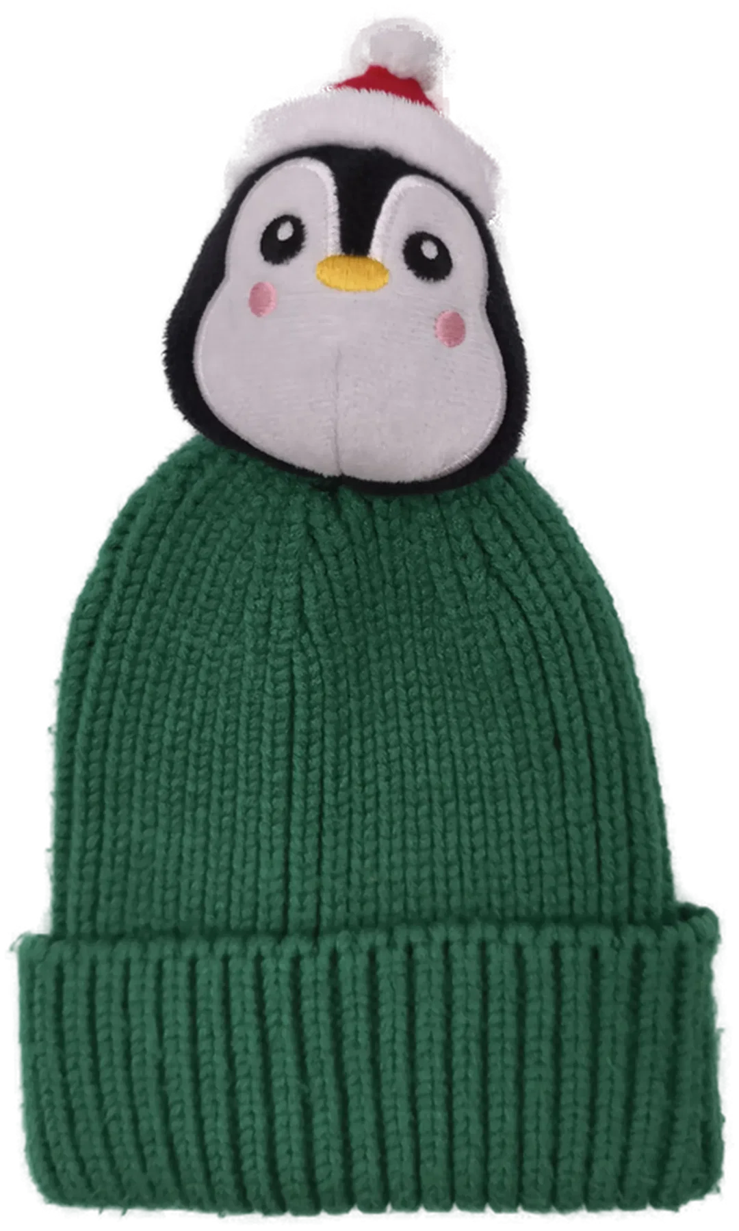 Weihnachtshaube Kinder, "Pinguin", Gr. 104-122cm – Bild 1