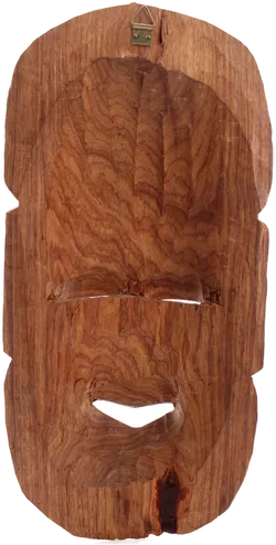 Afrikanische Holzmaske – handgeschnitzt – Wandmaske – ca. 34,5 cm - Bild 2