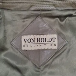 Von Holdt Collection Ledermantel - XL, Futter 100% Viskose - Bild 4