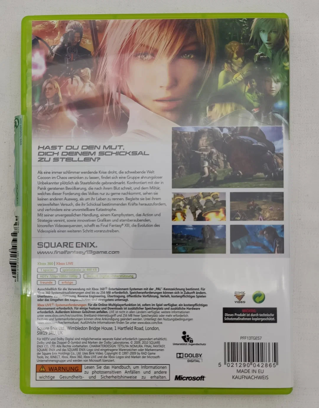 XBOX 360 - Final Fantasy XIII – Bild 2