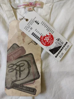 Tom Tailor Denim Tunika Leinen Gr. M | Neu Mit Etikett - Bild 4