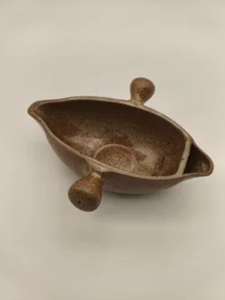 Ausgießer für Bratensaft: fett/mager, Handarbeit, Landhaus, Keramik - Bild 2