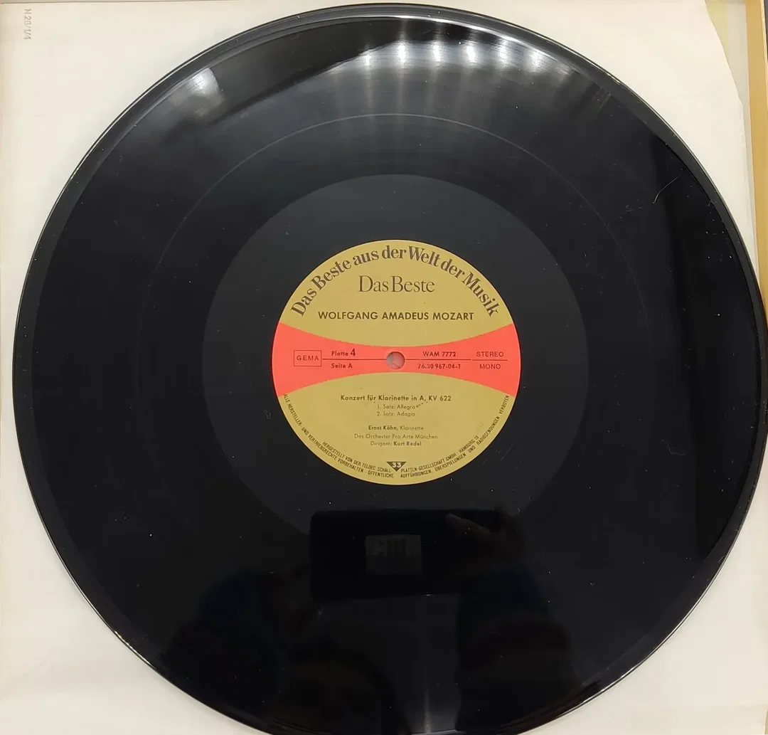 Vinyl 4 Stück Schallplatten Wolfgang Amadeus Mozart  von Das Beste Verlag – Bild 6