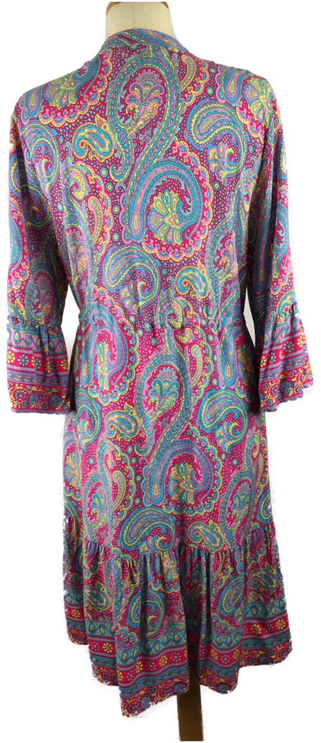 Midikleid Sonstige Bedruckt Gr.44 | Sommer-Spaziergang – Bild 2