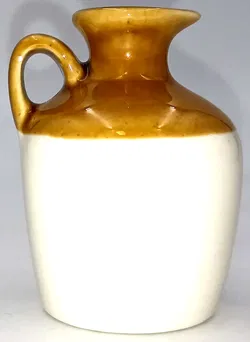 Miniatur Whisky Krug Keramik - Columba Cream - Bild 2