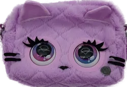 Purse Pets flauschige Katze Tasche in Rosa - Bild 3