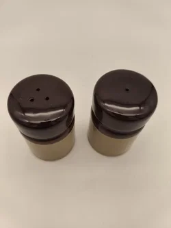 große Salzstreuer/ Pfefferstreuer, 70er, Vintage, Retro, Keramik - Bild 2