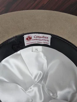 Canadian Herren Wollhut, beige - Gr. XL - Bild 4