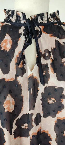 Comma Langarmshirt Animal-Print Gr. 44 | Design-Liebling - Bild 6