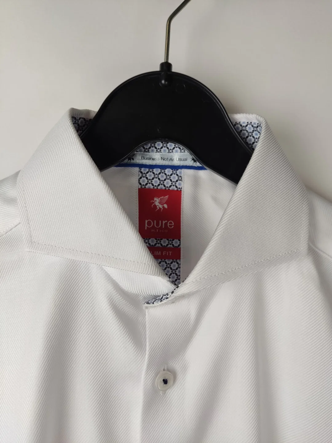 Herrenhemd Pure Slim Fit Kragenweite 37/38 | Wie Neu – Bild 3