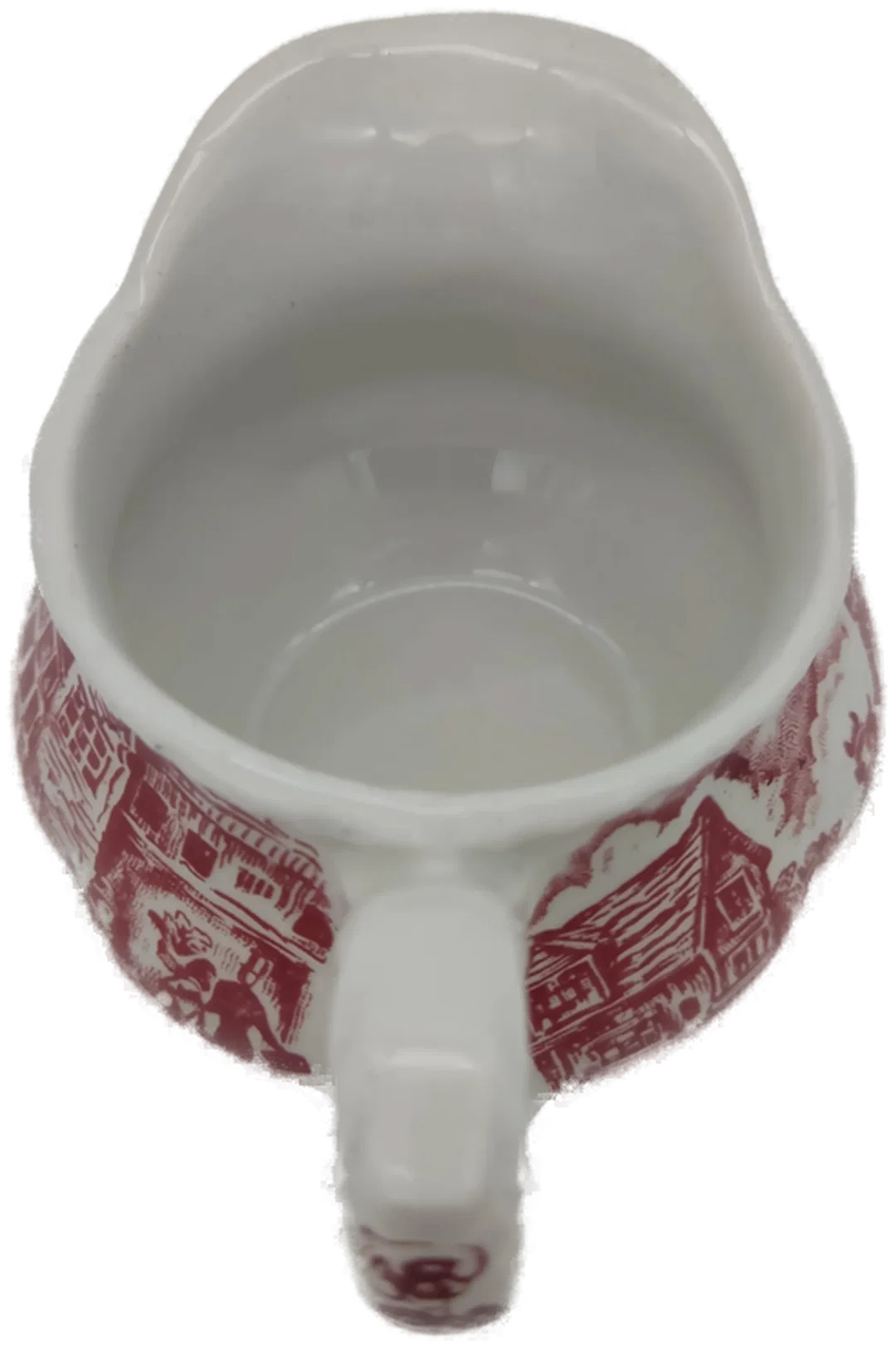 Royal Tudor Milchkännchen rot England – Bild 3