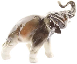 Royal Dux Elefant Porzellanfigur – Böhmen/Tschechien – ca. 16 cm – gestempelt - Bild 2